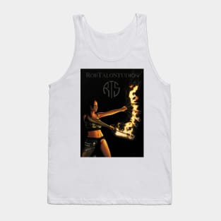 "Fire Dancer" (w/ Rob Talo Studios Logo) Tank Top